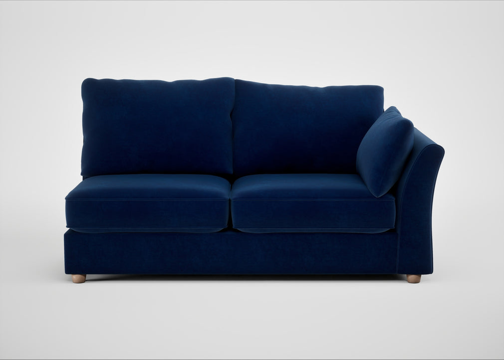 Tailor Large Right Hand Facing Corner Unit Smart Velvet Dusk / Natural