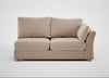 Tailor Large Right Hand Facing Corner Unit Smart Velvet Pebble / Natural