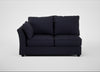 Tailor Medium Left Hand Facing Corner Unit Boucle Indigo / Black