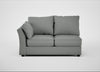 Tailor Medium Left Hand Facing Corner Unit Boucle Steel / Black