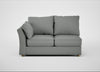 Tailor Medium Left Hand Facing Corner Unit Boucle Steel / Natural