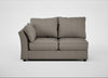 Tailor Medium Left Hand Facing Corner Unit Broad Weave Pebble / Black