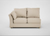 Tailor Medium Left Hand Facing Corner Unit Brushed Cotton Oat / Natural