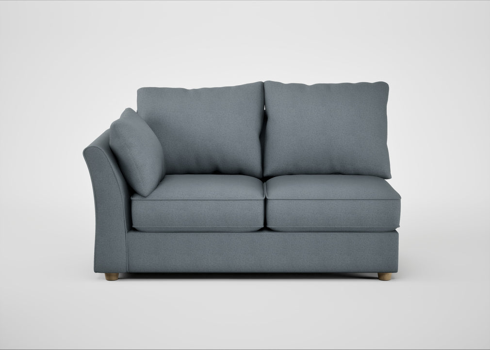 Tailor Medium Left Hand Facing Corner Unit Capelo Linen-Cotton Mineral / Natural