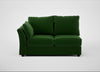 Tailor Medium Left Hand Facing Corner Unit Smart Velvet Forest / Black