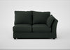 Tailor Medium Right Hand Facing Corner Unit Boucle Fern / Black