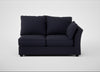 Tailor Medium Right Hand Facing Corner Unit Boucle Indigo / Black