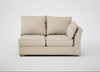 Tailor Medium Right Hand Facing Corner Unit Brushed Cotton Oat / Natural