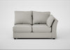 Tailor Medium Right Hand Facing Corner Unit Melton Wool Limestone / Black