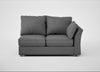 Tailor Medium Right Hand Facing Corner Unit Melton Wool Shale / Natural