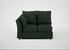 Tailor Double Left Hand Facing Corner Unit Boucle Fern / Black