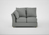 Tailor Double Left Hand Facing Corner Unit Boucle Steel / Natural