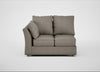 Tailor Double Left Hand Facing Corner Unit Broad Weave Pebble / Natural