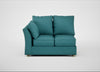 Tailor Double Left Hand Facing Corner Unit Brushed Cotton Cadet / Natural