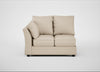 Tailor Double Left Hand Facing Corner Unit Brushed Cotton Oat / Black