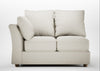 Tailor Double Left Hand Facing Corner Unit Chunky Boucle Ecru / Natural