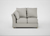 Tailor Double Left Hand Facing Corner Unit Melton Wool Limestone / Natural