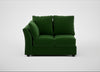 Tailor Double Left Hand Facing Corner Unit Smart Velvet Forest / Black