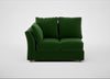 Tailor Double Left Hand Facing Corner Unit Smart Velvet Forest / Natural