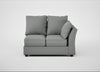 Tailor Double Right Hand Facing Corner Unit Boucle Steel / Black