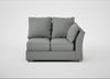Tailor Double Right Hand Facing Corner Unit Boucle Steel / Natural