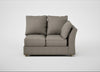 Tailor Double Right Hand Facing Corner Unit Broad Weave Pebble / Natural