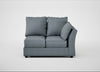 Tailor Double Right Hand Facing Corner Unit Capelo Linen-Cotton Mineral / Black