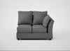 Tailor Double Right Hand Facing Corner Unit Melton Wool Shale / Black
