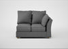 Tailor Double Right Hand Facing Corner Unit Melton Wool Shale / Natural