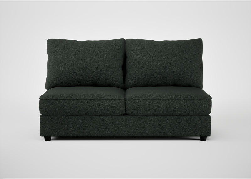 Tailor Large Armless Unit Boucle Fern / Black