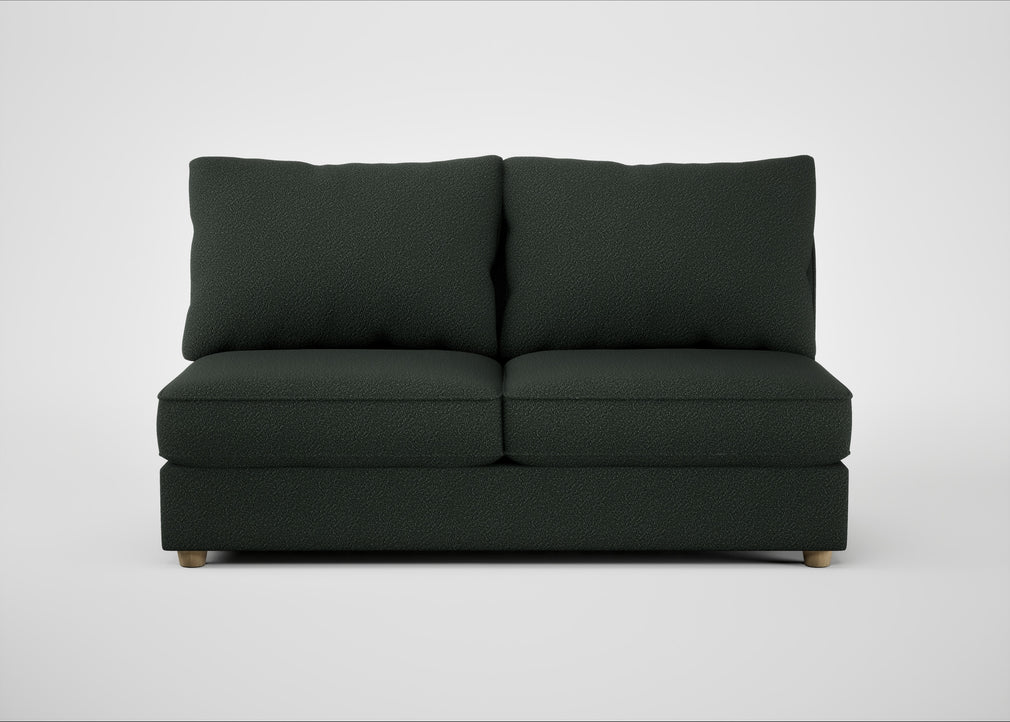 Tailor Large Armless Unit Boucle Fern / Natural