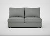 Tailor Large Armless Unit Boucle Steel / Black