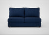 Tailor Large Armless Unit Broad Weave Lagoon / Natural