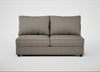 Tailor Large Armless Unit Broad Weave Pebble / Black
