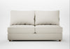 Tailor Large Armless Unit Chunky Boucle Ecru / Natural