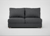Tailor Large Armless Unit Melton Wool Granite / Natural