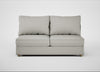 Tailor Large Armless Unit Melton Wool Limestone / Natural