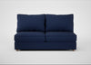 Tailor Large Armless Unit Melton Wool New Navy / Natural