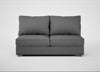 Tailor Large Armless Unit Melton Wool Shale / Natural