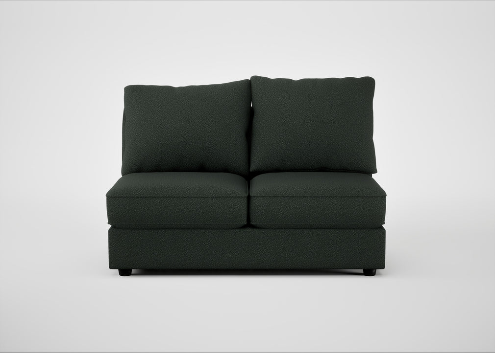 Tailor Medium Armless Unit Boucle Fern / Black