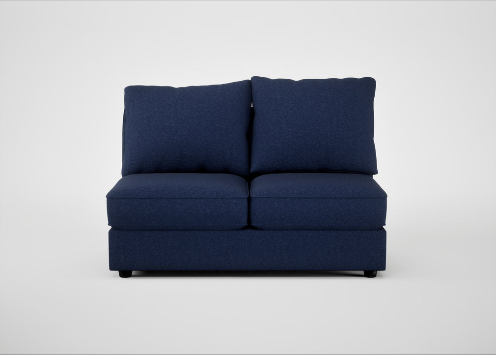 Tailor Medium Armless Unit Melton Wool New Navy / Black