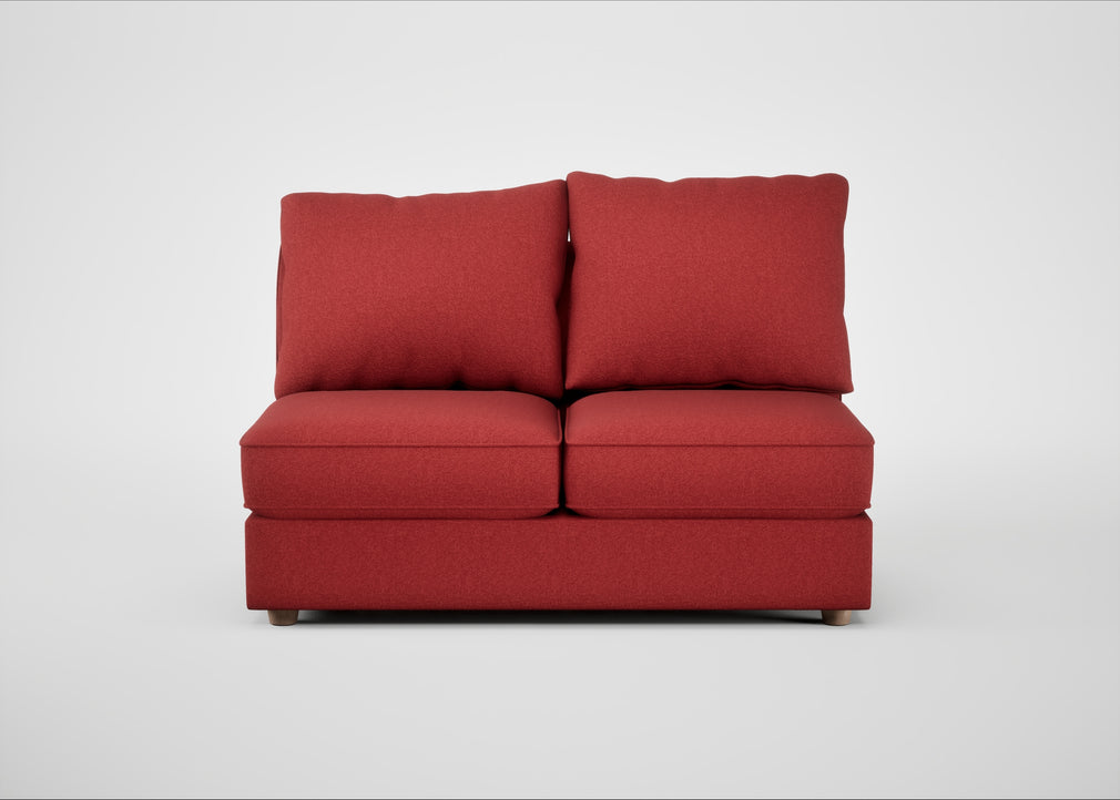 Tailor Medium Armless Unit Melton Wool Red Oxide / Natural