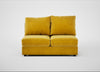 Tailor Medium Armless Unit Smart Luxe Velvet Canary / Black