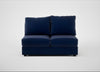 Tailor Medium Armless Unit Smart Luxe Velvet Midnight / Black