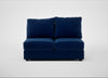 Tailor Medium Armless Unit Smart Velvet Dusk / Black