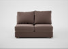 Tailor Medium Armless Unit Smart Velvet Mouse / Natural