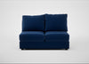 Tailor Medium Armless Unit Cotton Velvet Midnight / Black