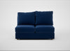 Tailor Medium Armless Unit Cotton Velvet Midnight / Natural