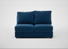 Tailor Medium Armless Unit Cotton Velvet Petrol / Black