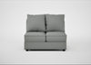 Tailor Double Armless Unit Boucle Steel / Black